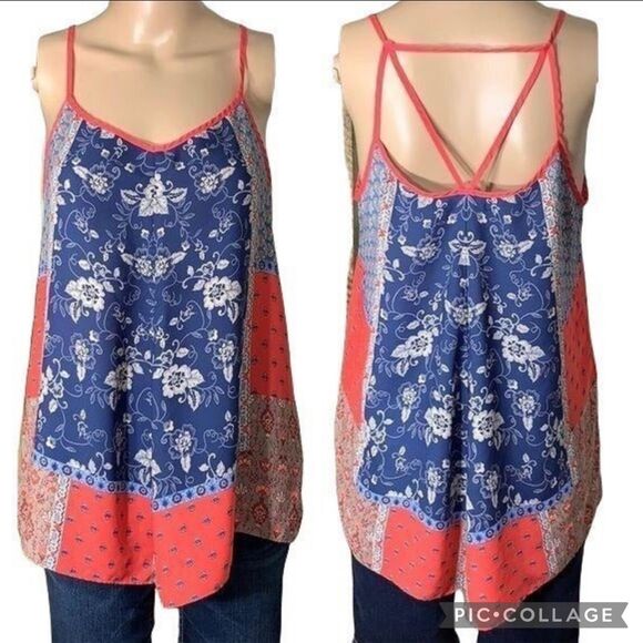 Maurices Womens Tank Top Silky Lightweight Relaxed Fit Spaghetti Strap Small - Picture 1 of 9
